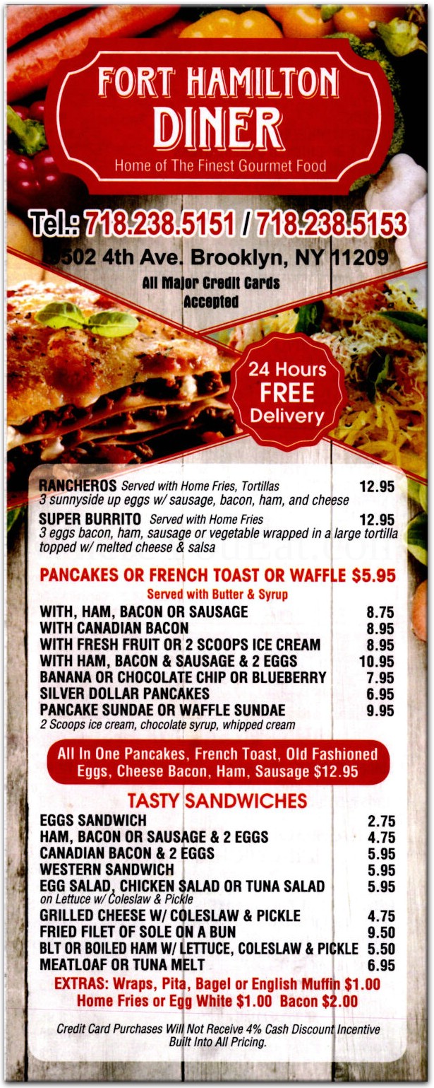 Fort Hamilton Diner in Brooklyn